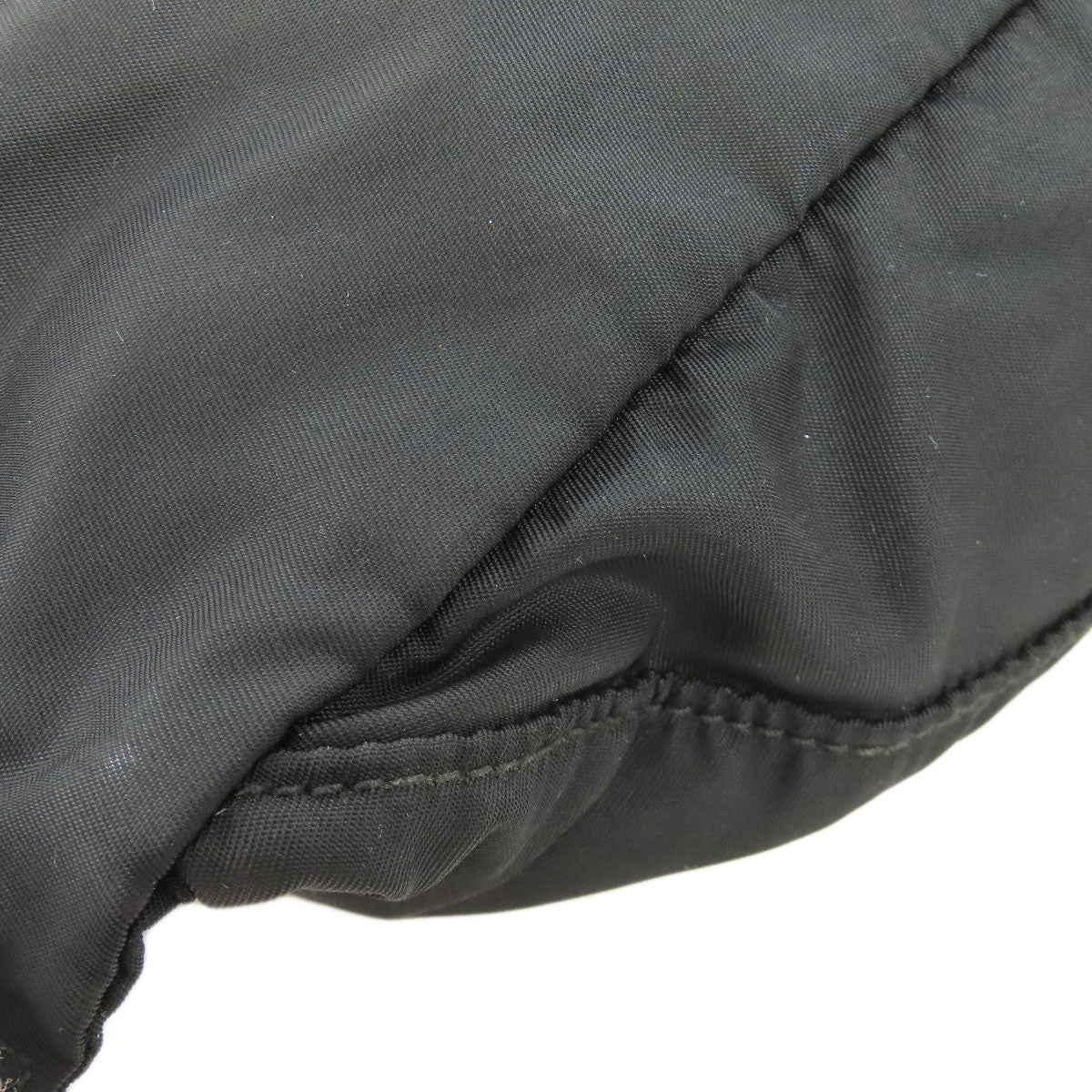 PRADA Hip bag Nylon black logoMetal
