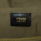 FENDI Handbag canvas beige 2WAY