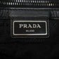 PRADA Business bag Nylon black logoMetal 2WAY mens Used Authentic