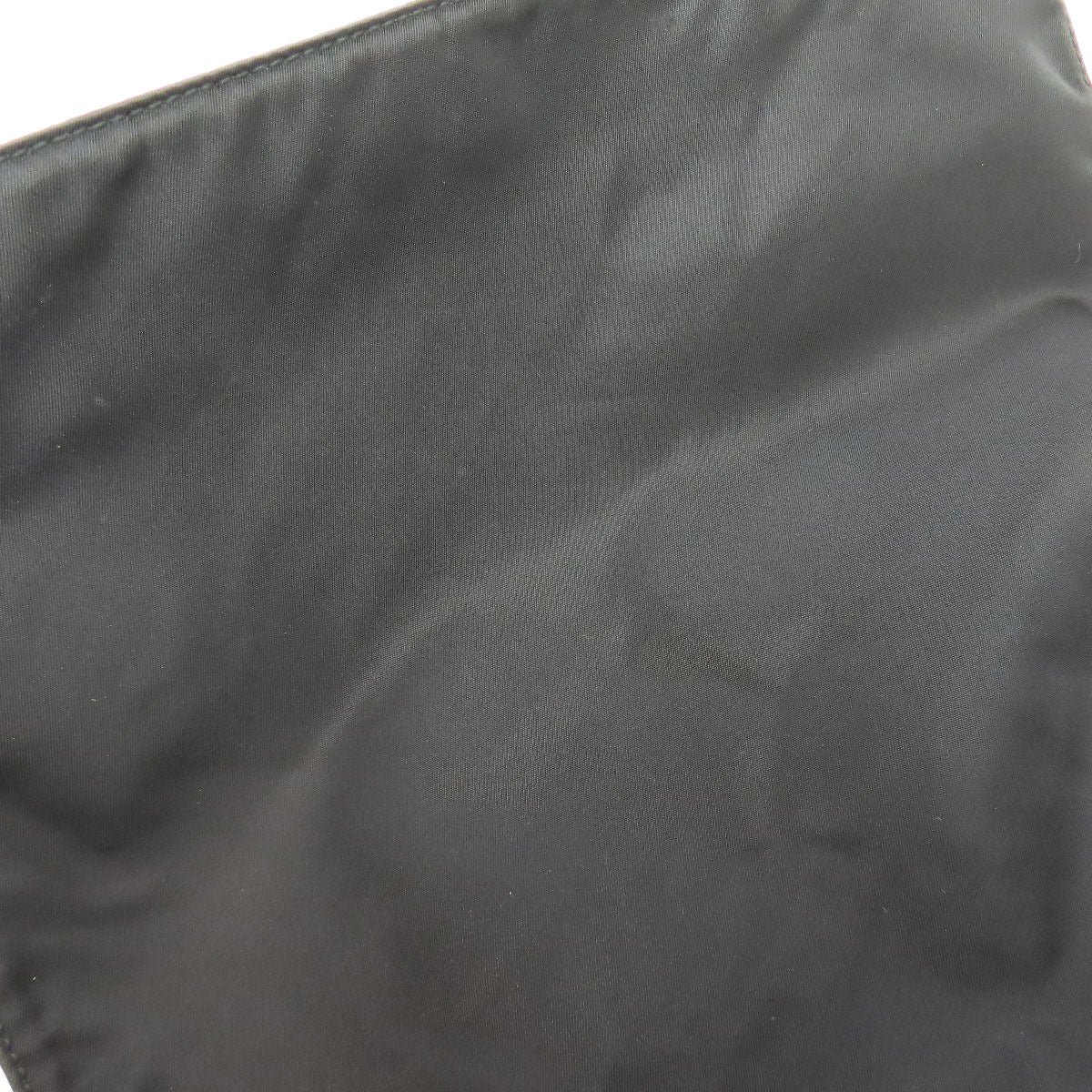 PRADA Shoulder Bag Nylon black Long shoulder Women Used Authentic
