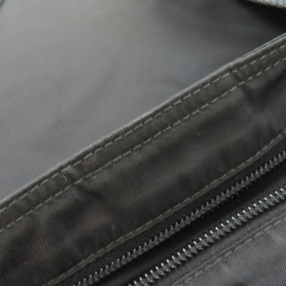 PRADA Shoulder Bag Nylon black Long shoulder Women Used Authentic