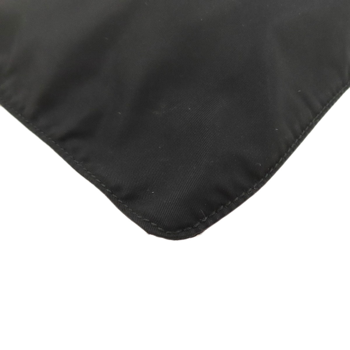 PRADA Shoulder Bag Nylon black Long shoulder Women Used Authentic
