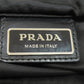 PRADA Shoulder Bag Nylon black Long shoulder Women Used Authentic