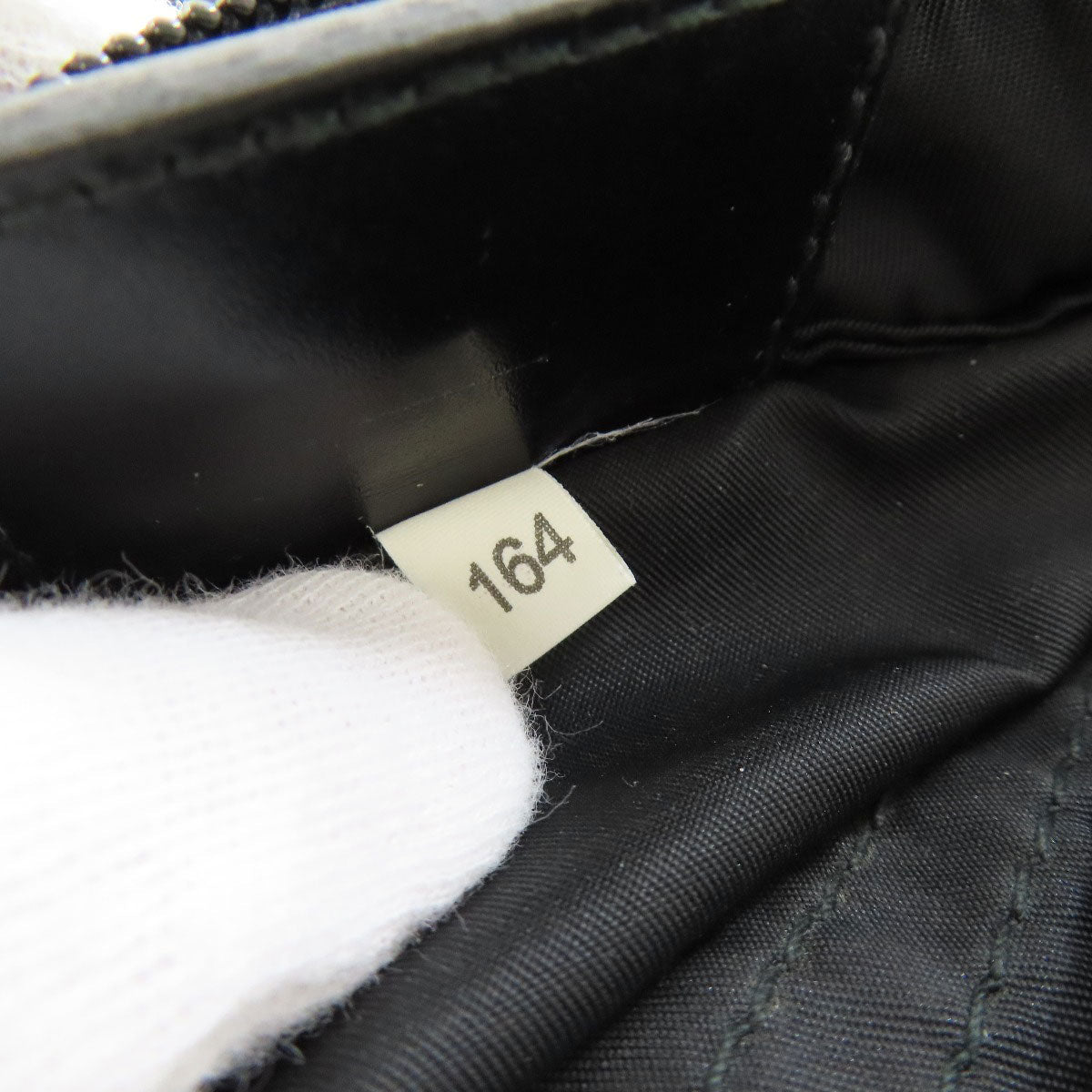 PRADA Shoulder Bag Nylon black Long shoulder Women Used Authentic