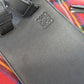 LOEWE Handbag Canvas, Calfskin Red Hammock 2WAY Women Used Authentic