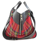 LOEWE Handbag Canvas, Calfskin Red Hammock 2WAY Women Used Authentic