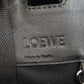LOEWE Handbag Canvas, Calfskin Red Hammock 2WAY Women Used Authentic