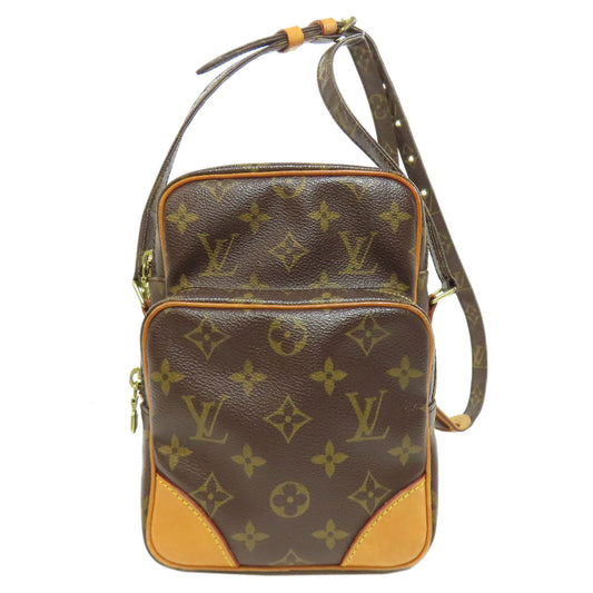 LOUIS VUITTON Shoulder Bag M45236 Monogram canvas Brown Amazone Women Used Authentic