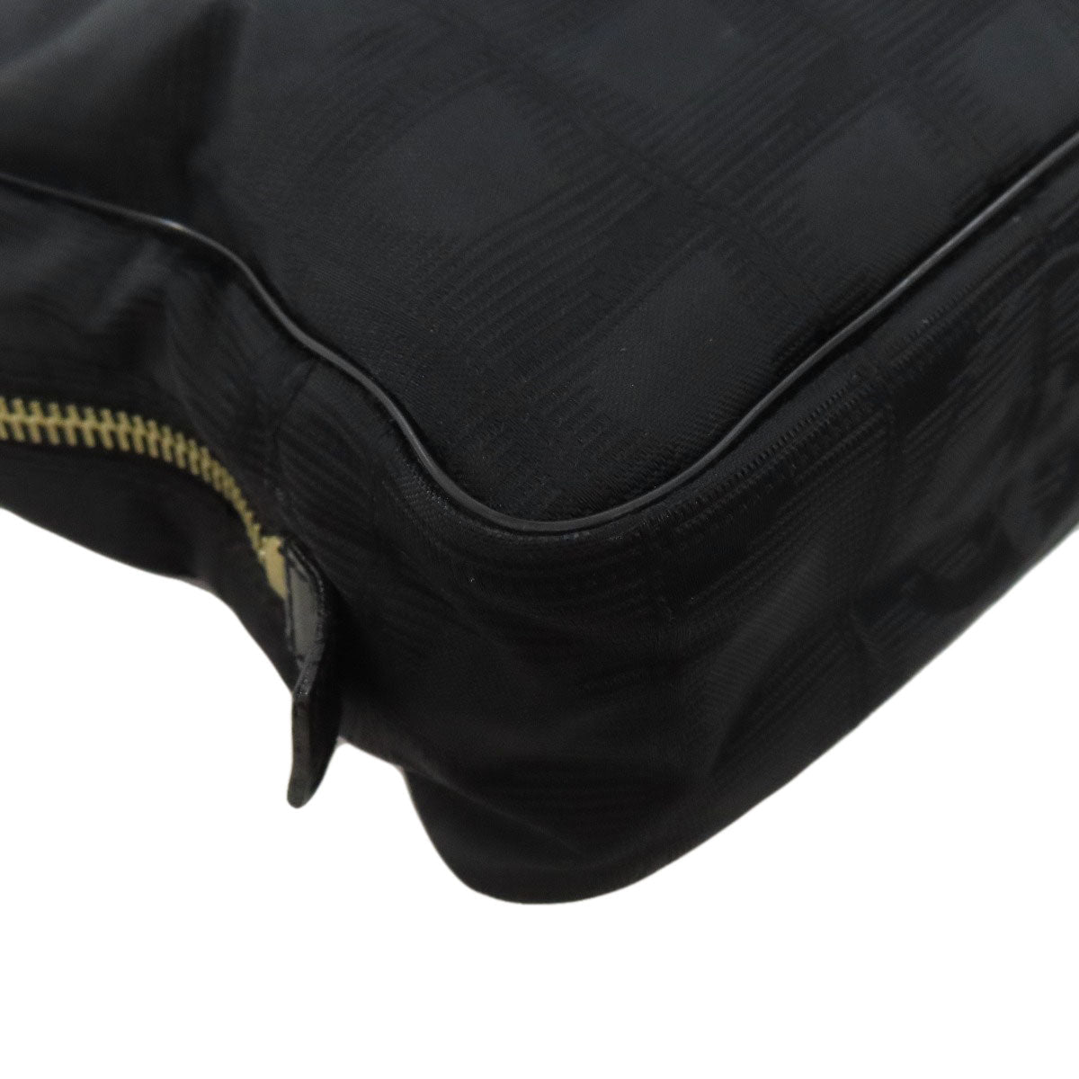 CHANEL Tote Bag Nylon black New travel line