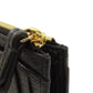 GUCCI Coin case 574804 leather black GG Marmont Double G Women Used Authentic