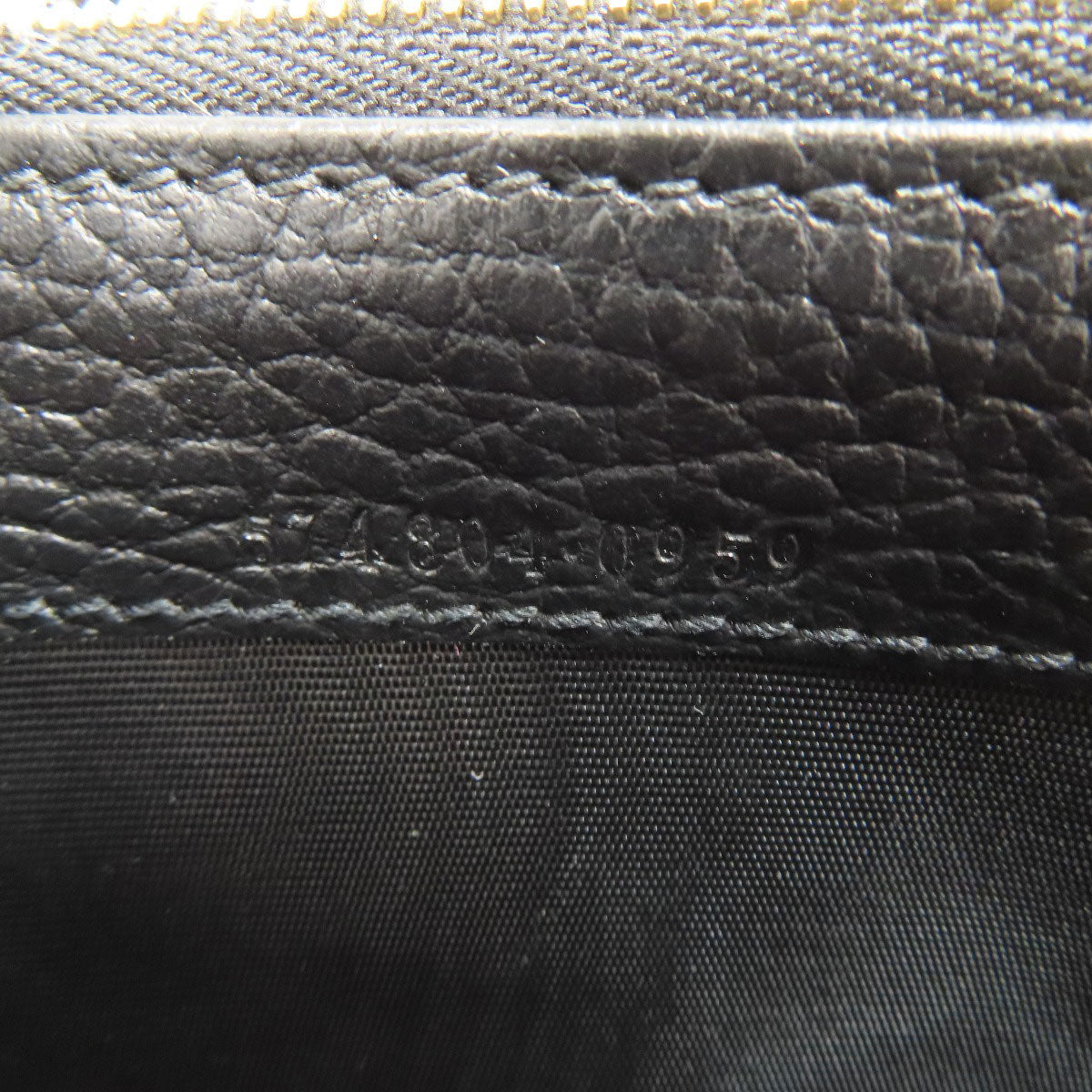 GUCCI Coin case 574804 leather black GG Marmont Double G Women Used Authentic