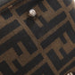 FENDI Handbag canvas Brown Zucca Pattern