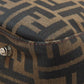 FENDI Handbag canvas Brown Zucca Pattern