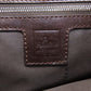 FENDI Handbag canvas Brown Zucca Pattern