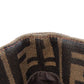 FENDI Handbag canvas Brown Zucca Pattern