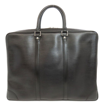 LOUIS VUITTON Business bag M40321 Epi black Porto Documan Voyajaj mens Used Authentic