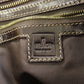 FENDI Tote Bag PVC Brown Zucca Pattern Women Used Authentic