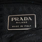 PRADA Backpack B6677F Nylon black logoMetal Women Used Authentic