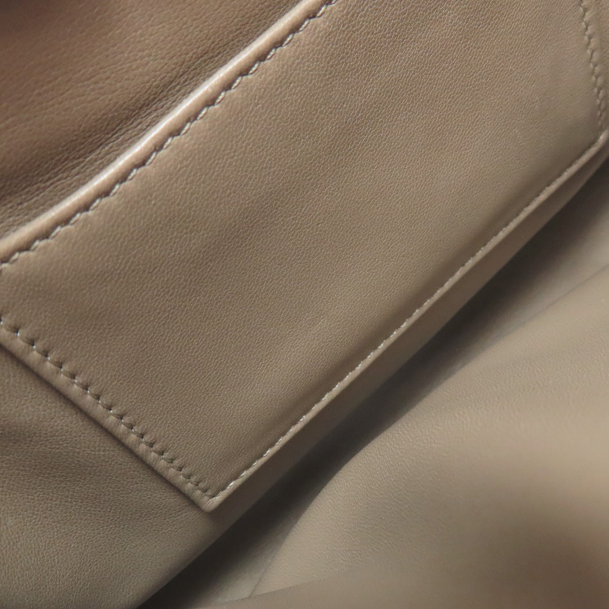 FENDI Handbag Calfskin Brown Peekaboo Mini 2WAY