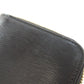PRADA Long Wallet Purse leather black Zip Around Women Used Authentic