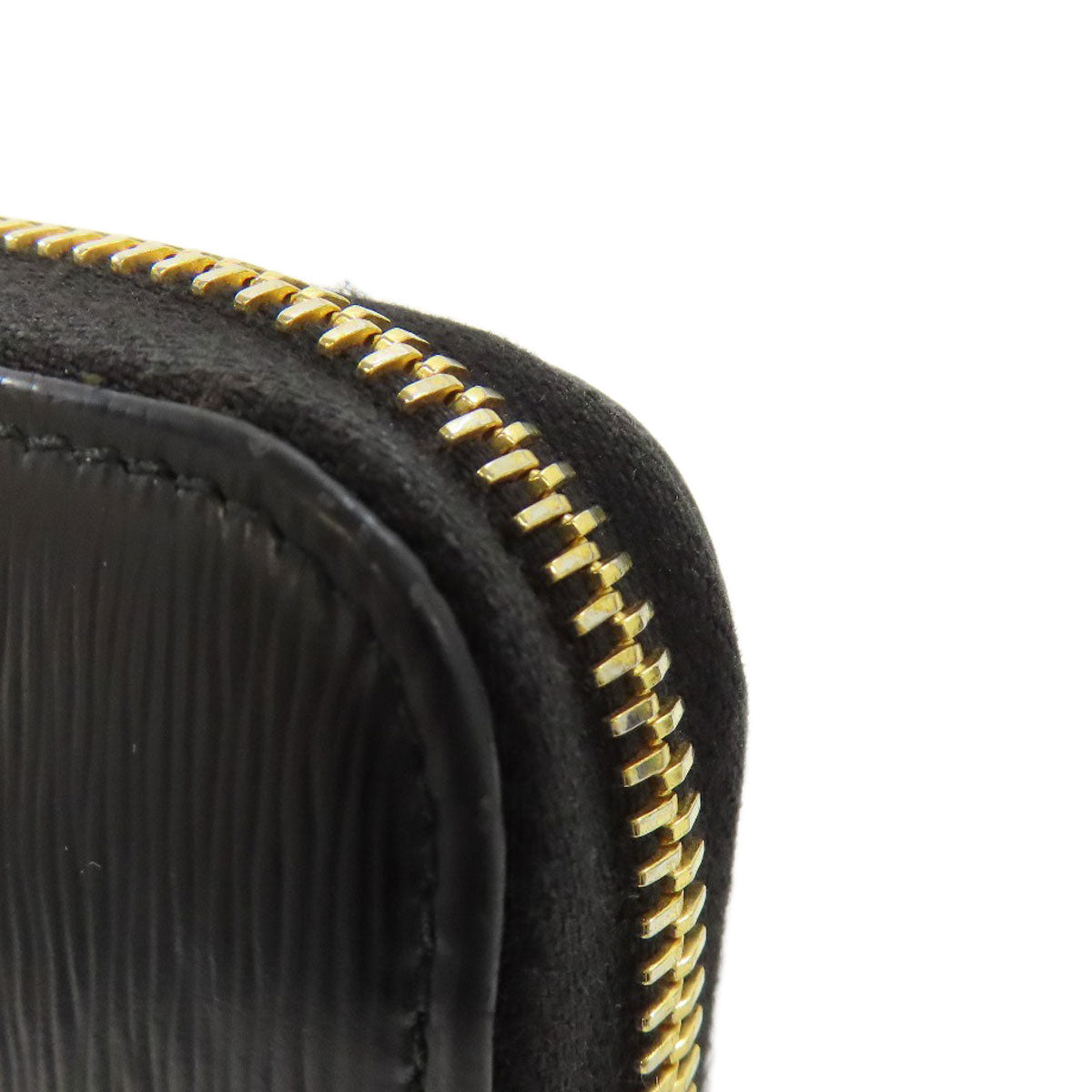 PRADA Long Wallet Purse leather black Zip Around Women Used Authentic