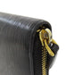 PRADA Long Wallet Purse leather black Zip Around Women Used Authentic