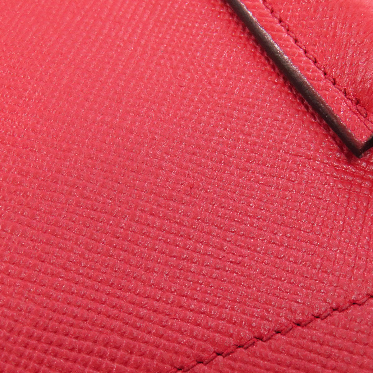 PRADA Tote Bag Safiano Red logo Women Used Authentic