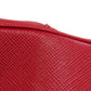 PRADA Tote Bag Safiano Red logo Women Used Authentic