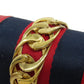 GUCCI Shoulder Bag 421882 Calfskin Red Silvi