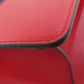 GUCCI Shoulder Bag 421882 Calfskin Red Silvi