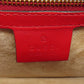 GUCCI Shoulder Bag 421882 Calfskin Red Silvi