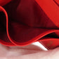 PRADA Bifold Wallet 1ML018 leather Red logo Women Used Authentic