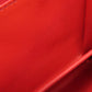 PRADA Bifold Wallet 1ML018 leather Red logo Women Used Authentic