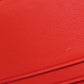 PRADA Bifold Wallet 1ML018 leather Red logo Women Used Authentic