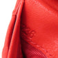 PRADA Bifold Wallet 1ML018 leather Red logo Women Used Authentic
