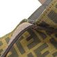 FENDI Tote Bag canvas Brown Zucca Pattern