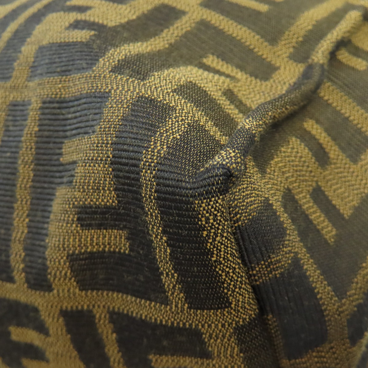 FENDI Tote Bag canvas Brown Zucca Pattern