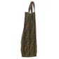 FENDI Tote Bag canvas Brown Zucca Pattern