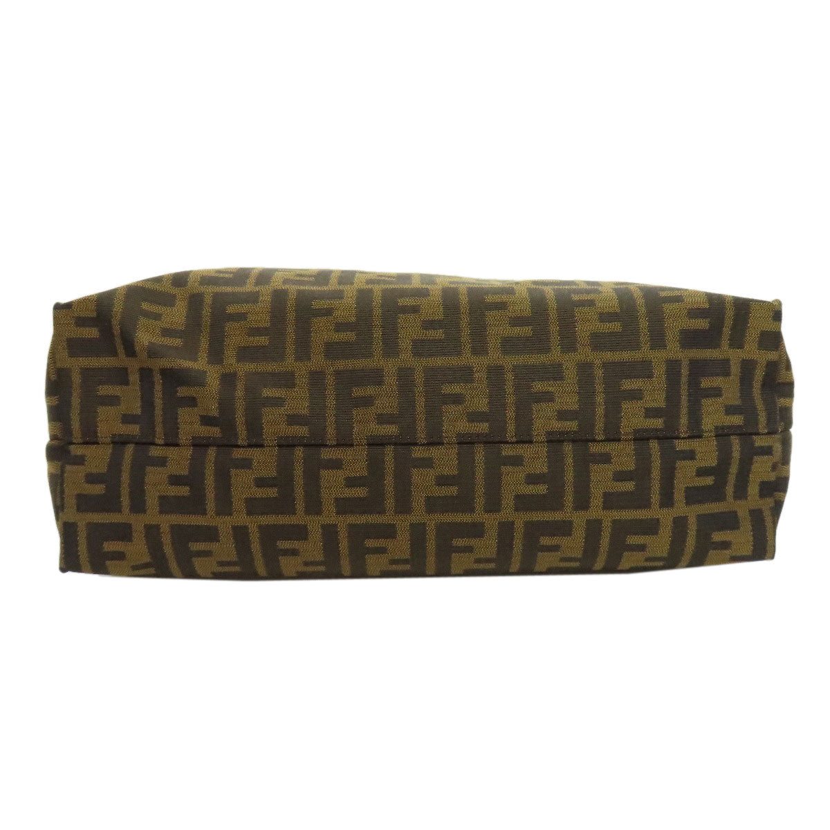 FENDI Tote Bag canvas Brown Zucca Pattern