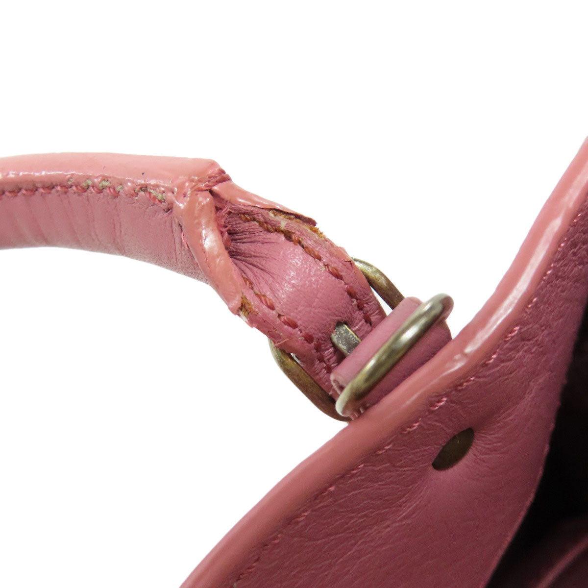 BALENCIAGA Handbag 305572 Calfskin pink Paper Bag Mini 2WAY