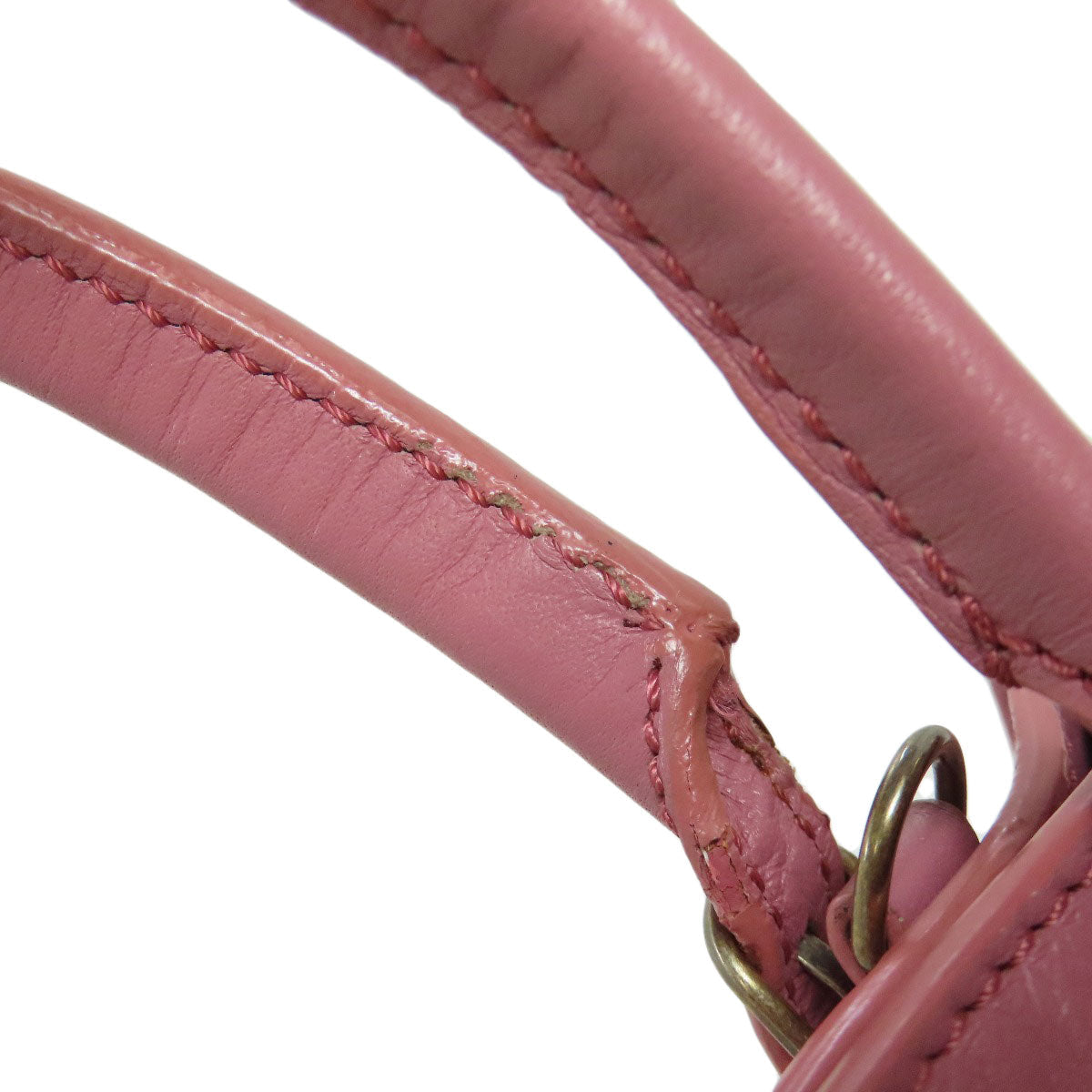 BALENCIAGA Handbag 305572 Calfskin pink Paper Bag Mini 2WAY
