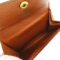 LOUIS VUITTON Coin case M61927 Monogram canvas Brown Ludlow Women Used Authentic