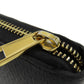 GUCCI Long Wallet Purse 700484 leather black Zip Around Horsebit Women Used Authentic