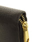 GUCCI Long Wallet Purse 700484 leather black Zip Around Horsebit Women Used Authentic
