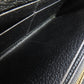 GUCCI Long Wallet Purse 700484 leather black Zip Around Horsebit Women Used Authentic