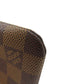 LOUIS VUITTON Coin case N62658 Damier canvas Brown Pochette Kle Women(Unisex) Used Authentic