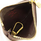 LOUIS VUITTON Coin case N62658 Damier canvas Brown Pochette Kle Women(Unisex) Used Authentic