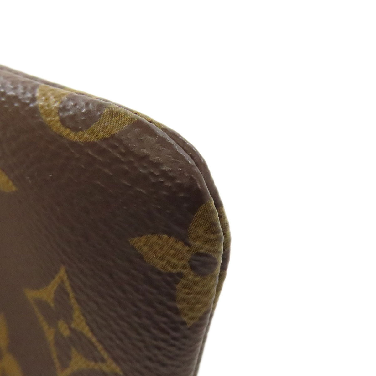 LOUIS VUITTON Coin case M62650 Monogram canvas Brown Pochette Kle Women(Unisex) Used Authentic