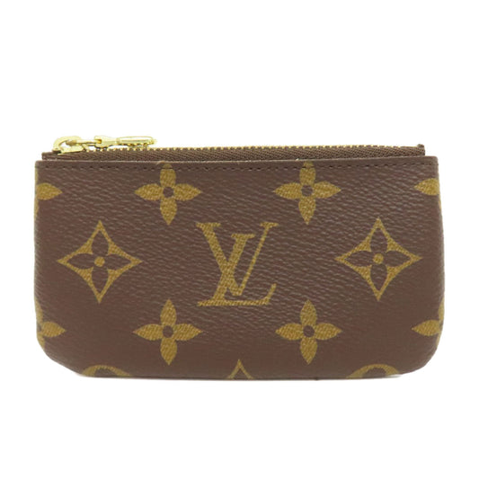 LOUIS VUITTON Coin case M62650 Monogram canvas Brown Pochette Kle Women(Unisex) Used Authentic