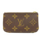 LOUIS VUITTON Coin case M62650 Monogram canvas Brown Pochette Kle Women(Unisex) Used Authentic